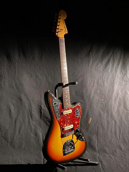Fender Jaguar 1965 sunburst, Muziek en Instrumenten, Snaarinstrumenten | Gitaren | Elektrisch, Gebruikt, Solid body, Fender, Ophalen