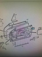 Linkse deur clk w208 coupé en cabrio 2087200705, Deur, Ophalen, Voor