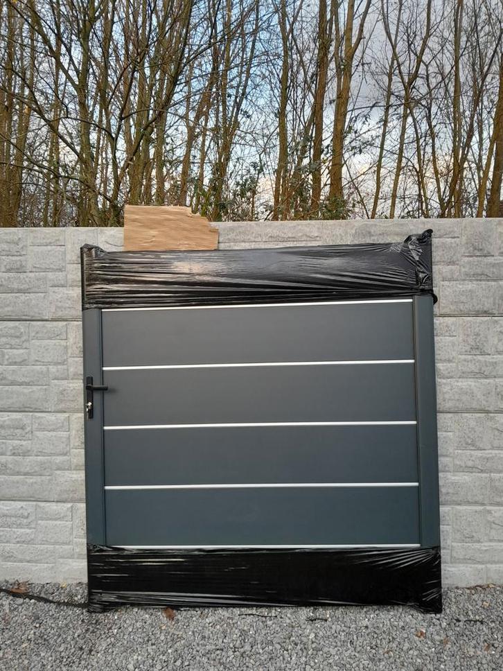 Porte jardin, portillons, portail  ALUMINIUM 7016., Jardin & Terrasse, Abris de jardin