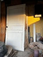 Lot van 4 oude massieve binnendeuren afkomstig uit herenhuis, Doe-het-zelf en Bouw, Deuren en Vliegenramen, Ophalen of Verzenden