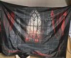 Wandtapijten van het gotische kasteel van Halloween, Ophalen of Verzenden, Zo goed als nieuw, Versiering