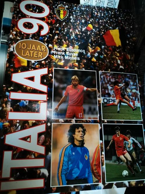 Italia 90 tien jaar later, Belgisch team wk, Boeken, Sportboeken, Zo goed als nieuw, Balsport, Ophalen of Verzenden