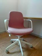 Bureaustoel IKEA - LÅNGFJÄLL, Huis en Inrichting, Bureaustoelen, Ophalen, Gebruikt, Roze, Bureaustoel
