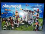 Playmobil Knights 9341 gevechtstank met ballista en dwergen., Complete set, Ophalen of Verzenden, Zo goed als nieuw