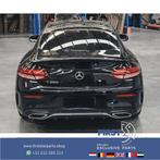 W205 C205 Mercedes C KLASSE C43 C63 AMG Coupé SPOILER ZWART, Gebruikt, Ophalen of Verzenden, Achter, -