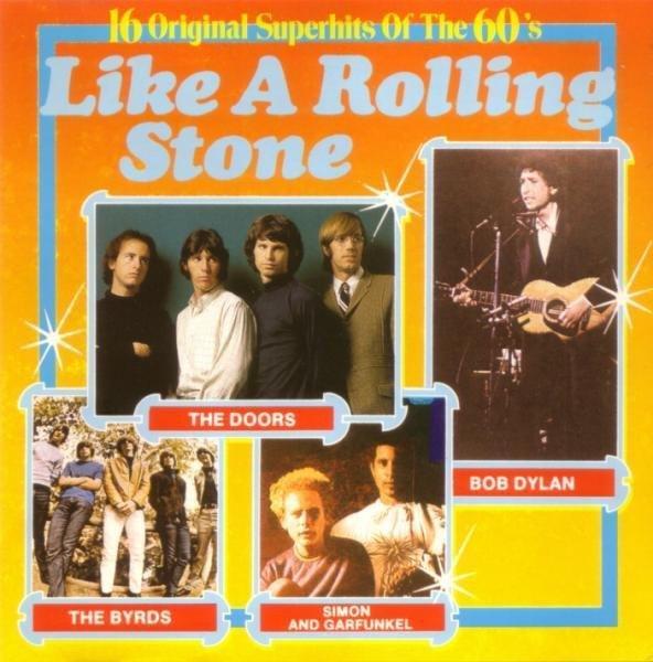 CD- Like A Rolling Stone - 16 Original Hits Of The 60's, CD & DVD, CD | Rock, Envoi