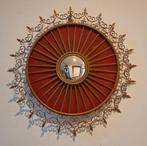 Rare chaty vallauris Miroir soleil signé 42cm verre convexe, Enlèvement