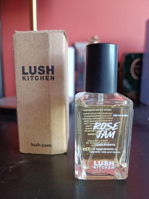 LUSH Rose Jam 2016 Edition 30ml Eau de Parfum, Handtassen en Accessoires, Uiterlijk | Parfum, Zo goed als nieuw, Verzenden