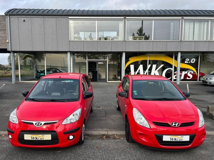 2 stuks op stock merk Hyundai I10 en I20 in benzine, Auto's, Hyundai, Bedrijf, Te koop, i10, ABS, Airbags, Airconditioning, Centrale vergrendeling