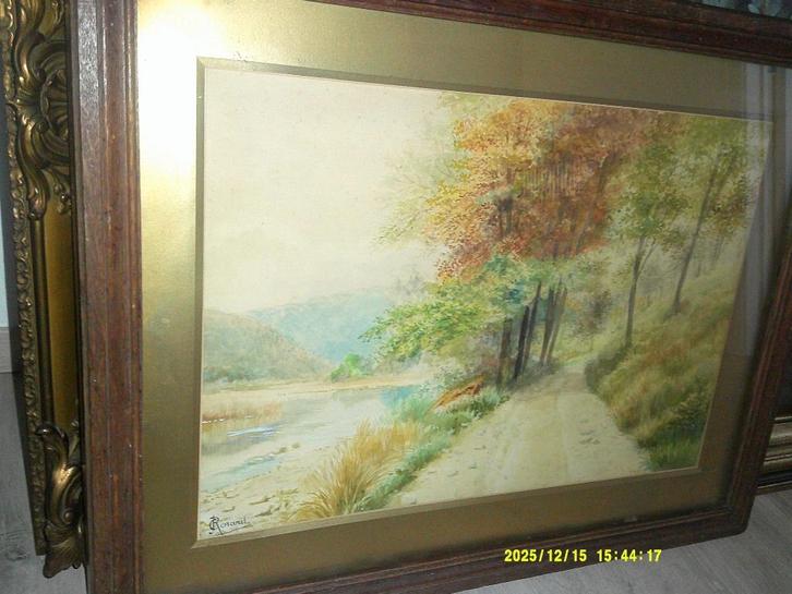 *Camille Renard (1832) -Franse school -Vermeld in BENEZIT..., Antiek en Kunst, Kunst | Schilderijen | Klassiek, Ophalen of Verzenden