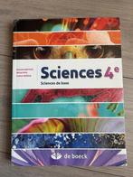 Sciences 4e - Sciences de base, Livres, Comme neuf, Enlèvement, Secondaire, Autres matières