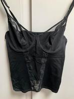 Zwarte bustier Iris, Kleding | Dames, Ondergoed en Lingerie, Ophalen of Verzenden