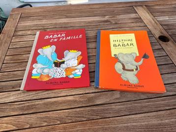 2 livres Babar beschikbaar voor biedingen
