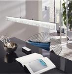 Eglo Cardito 100 Hanglamp Chroom/Glas - LED (nieuw: 350€), Maison & Meubles, Lampes | Plafonniers, Comme neuf, Modern, Enlèvement