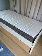 Bed 90/200 met matras Ikea, Sommier à lattes, Enlèvement, 180 cm ou plus, 85 à 100 cm