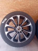 Set  originele winterwielen Nissan Pulsar, Auto-onderdelen, Banden en Velgen, Ophalen, Gebruikt, Banden en Velgen, 17 inch