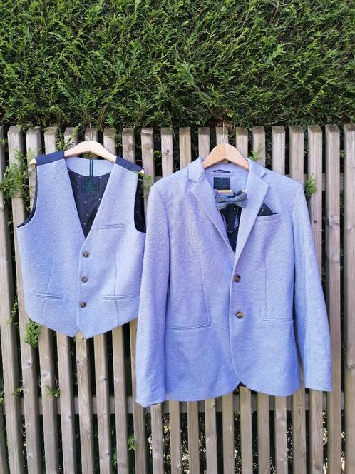 Blazer, ondervest en strikje, Kinderen en Baby's, Kinderkleding | Maat 170, Zo goed als nieuw, Jongen of Meisje, Setje, Ophalen of Verzenden