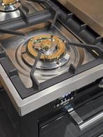 🔥Luxe Fornuis Boretti 90cm hoogglans zwart + rvs 300° oven, Elektronische apparatuur, Fornuizen, 60 cm of meer, Energieklasse A of zuiniger