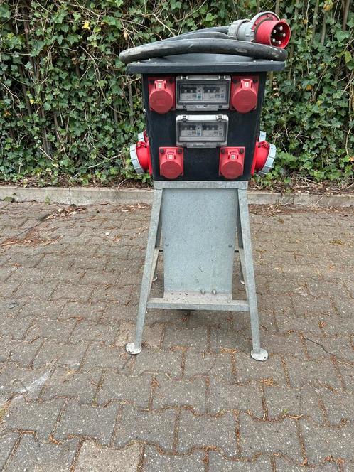 Bouwstroomkast 125A stroomverdeelkast werfkast, Doe-het-zelf en Bouw, Gereedschap | Lasapparaten, Ophalen
