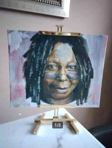Whoopi Goldberg portret beschikbaar voor biedingen