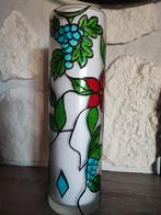 Vase peint à la main manufacture de Boussu, Enlèvement ou Envoi
