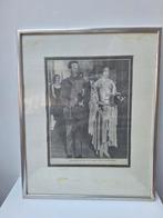 Ancienne photo du duc Léopold III avec son épouse Astri, Collections, Maisons royales & Noblesse, Enlèvement ou Envoi
