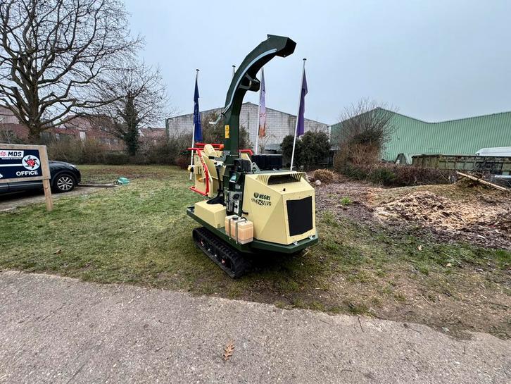 NEGRI C13 hakselaar demomachine, Tuin en Terras, Hakselaars, Zo goed als nieuw, Benzine, Ophalen