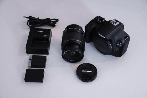 Canon EOS 1300D + Canon EFS 18-55mm, Audio, Tv en Foto, Fotografie | Fotostudio en Toebehoren, Zo goed als nieuw, Ophalen