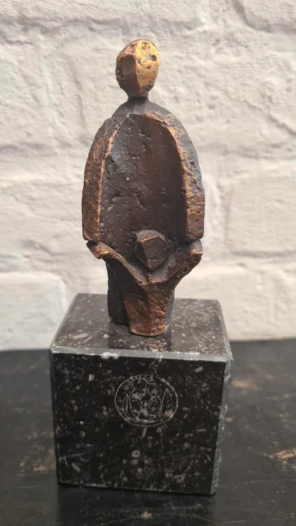 Bronzen beeldje, sculptuur, Willy Ceysens, Hechtel, Antiek en Kunst, Kunst | Beelden en Houtsnijwerken, Ophalen of Verzenden