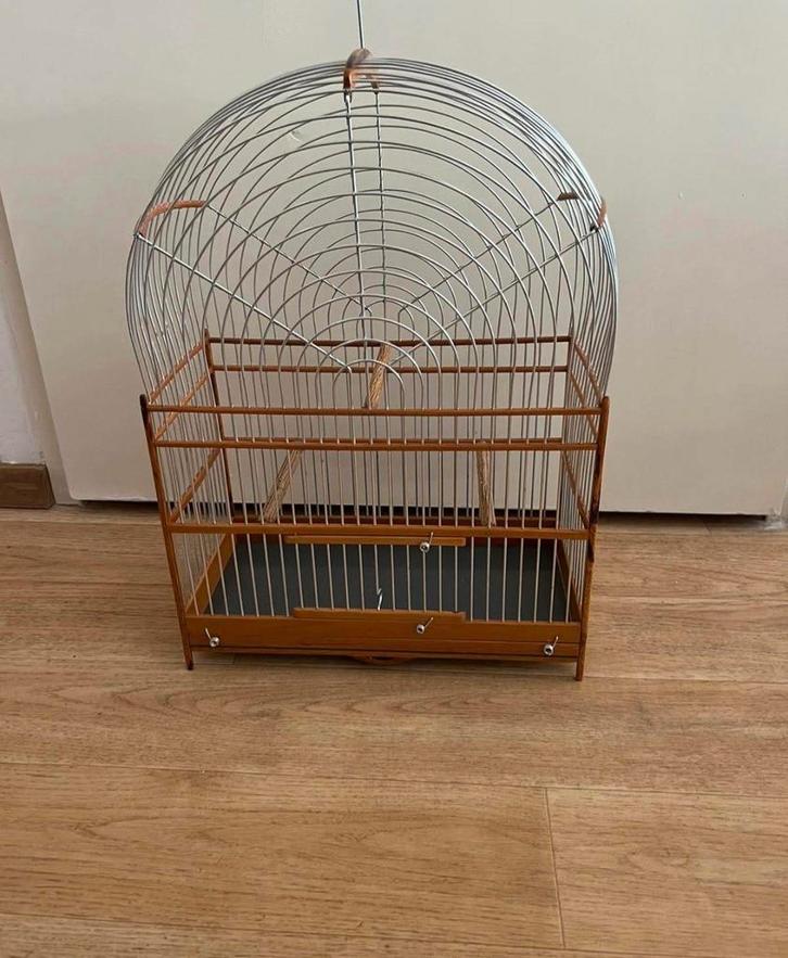 Cage de chant, Animaux & Accessoires, Oiseaux | Cages & Volières, Comme neuf, Cage à oiseaux, Bois, Enlèvement