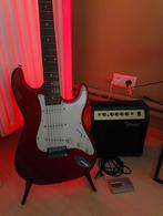 Elektrische gitaar (Palmer STC-33) met versterker, Ophalen, Gebruikt, Solid body, Met versterker