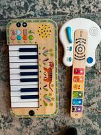 Set baby guitar and piano Djeco/ Einstein, Kinderen en Baby's, Ophalen, Zo goed als nieuw