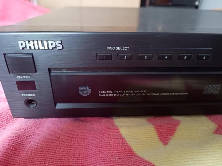Philips CD speler CDC586 /Audiophile, Audio, Tv en Foto, Cd-spelers, Gebruikt, Philips, Wisselaar, Verzenden