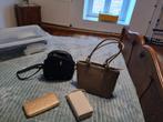Sac à main +chaussures, Bijoux, Sacs & Beauté, Enlèvement, Comme neuf, Beige, Sac à bandoulière
