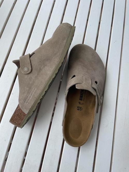 Birkenstock Boston Faded Kaki, Kleding | Heren, Schoenen, Zo goed als nieuw, Klompen, Ophalen of Verzenden