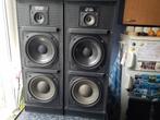 REALISTIC MC 3000 , 2 stuks , 80 WATTS , PERFEKTE STAAT .., Audio, Tv en Foto, Luidsprekerboxen, Ophalen, Zo goed als nieuw, Front, Rear of Stereo speakers