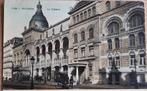 Postkaart OOSTENDE THEATER le THEATRE gekleurd, Verzamelen, Ophalen of Verzenden