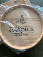 Muurbord hout gouden carolus, Nieuw, Reclamebord, Plaat of Schild, Ophalen of Verzenden