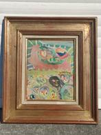 huile sur panneau signe georges linotte, Enlèvement ou Envoi