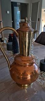 Koperen koffiekan, Ophalen, Koper