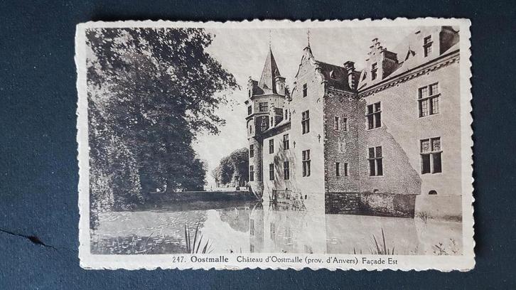 Postkaart Oostmalle Château Kasteel Renesse Malle, Collections, Cartes postales | Belgique, Affranchie, Anvers, 1940 à 1960, Enlèvement ou Envoi