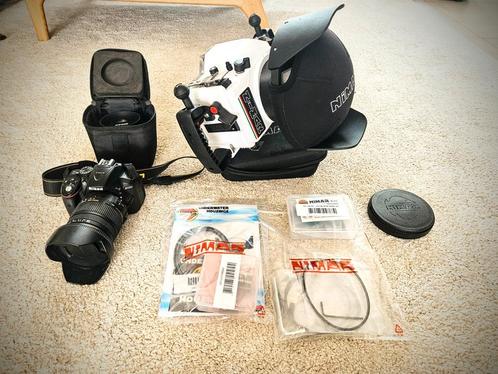 NIKON D5300 + NIMAR UNDERWATER HOUSING -60M + DOME, TV, Hi-fi & Vidéo, Photo | Appareils photo étanche, Comme neuf, Appareil photo