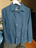 Blauw hemd H&M, medium (M) slim fit, Kleding | Heren, Overhemden, Blauw, Ophalen of Verzenden, Halswijdte 39/40 (M), Zo goed als nieuw