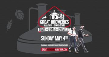 Ticket marathon great breweries Puurs, Tickets en Kaartjes, Eén persoon, Mei