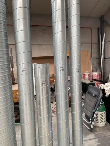 Galvanische buizen/koppelstukken ventilatiebuizen spiro beschikbaar voor biedingen