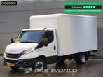 Iveco Daily 35C16 Laadklep Dubbellucht Bakwagen 160PK Airco, Gebruikt, Euro 6, Iveco, Wit