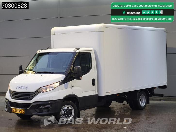 Iveco Daily 35C16 Laadklep Dubbellucht Bakwagen 160PK Airco, Auto's, Bestelwagens en Lichte vracht, Bedrijf, Te koop, Airconditioning