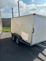 Remorque fourgon fermee - 750kg, Ophalen, Zo goed als nieuw