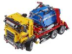 Lego container vrachtwagen set 42024, Ophalen of Verzenden, Zo goed als nieuw, Complete set, Lego
