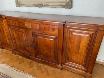 Prachtig massief kerselaar eetkamer, Enlèvement, Comme neuf, Klassiek - kerselaar